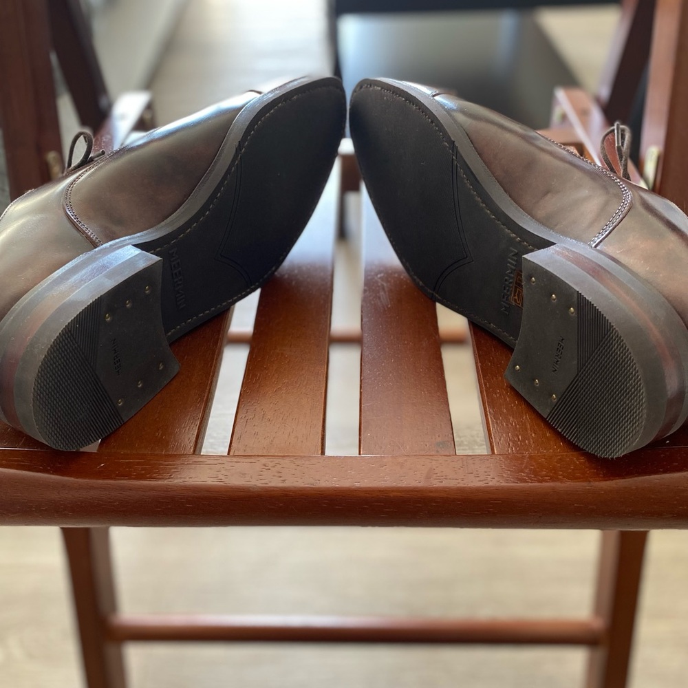 Meermin Museum Brown Shell Oxford 6UK 7US - Picture 4 of 4